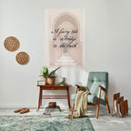 DREAMLIKE PASSAGE Selbstklebendes Poster - Hochformat