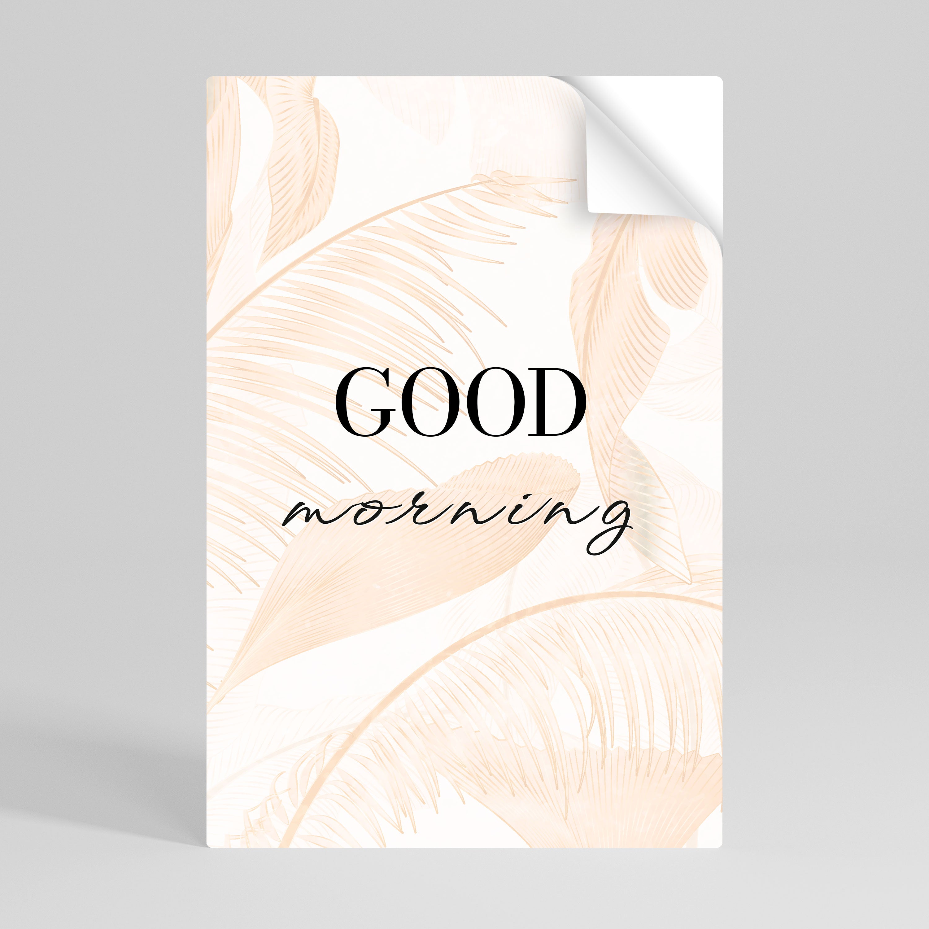 MORNING MIST MAGIC Peel and Stick Vertical Poster