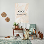 MORNING MIST MAGIC Selbstklebendes Poster - Hochformat