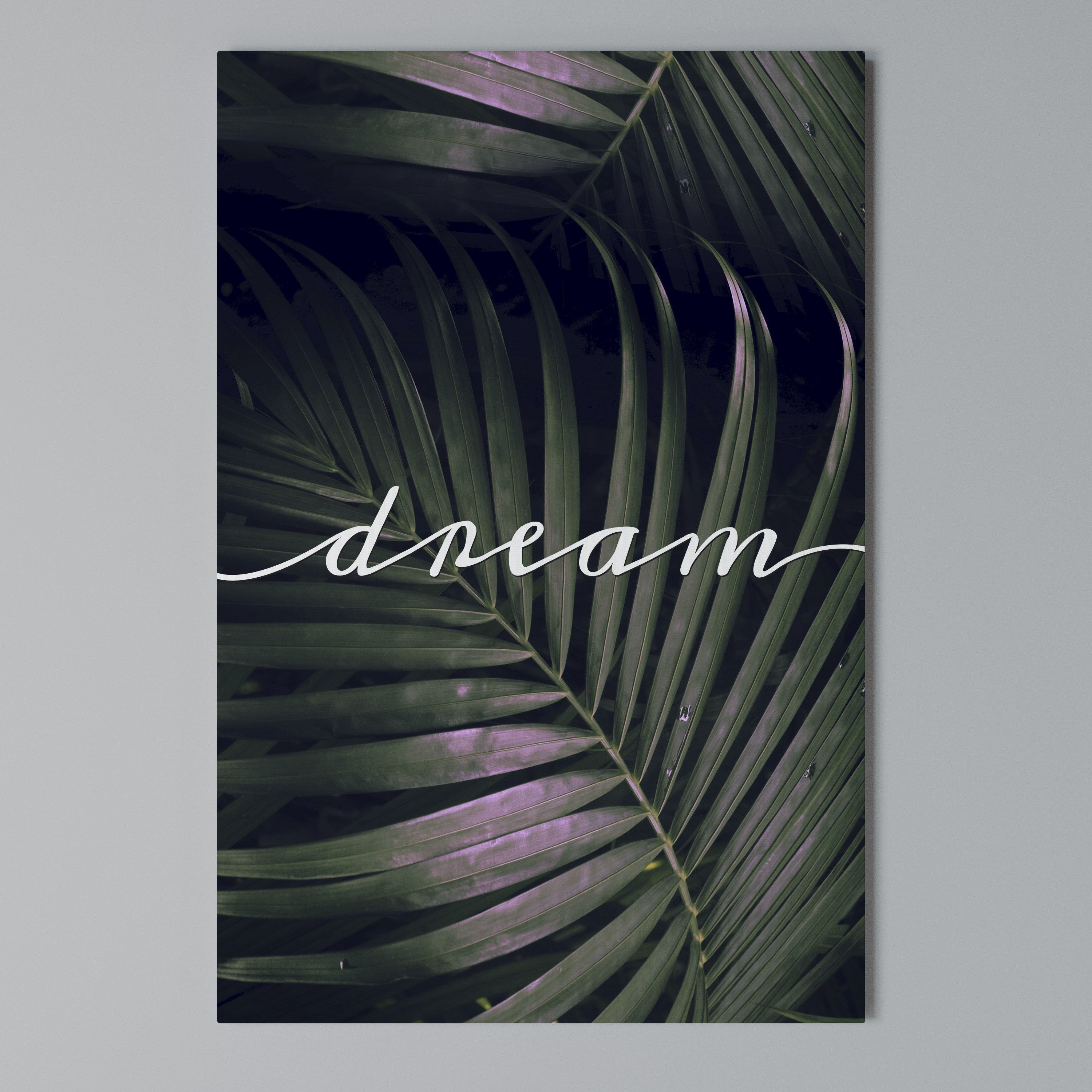 LUSH DREAMSCAPE Vertical Canvas Print