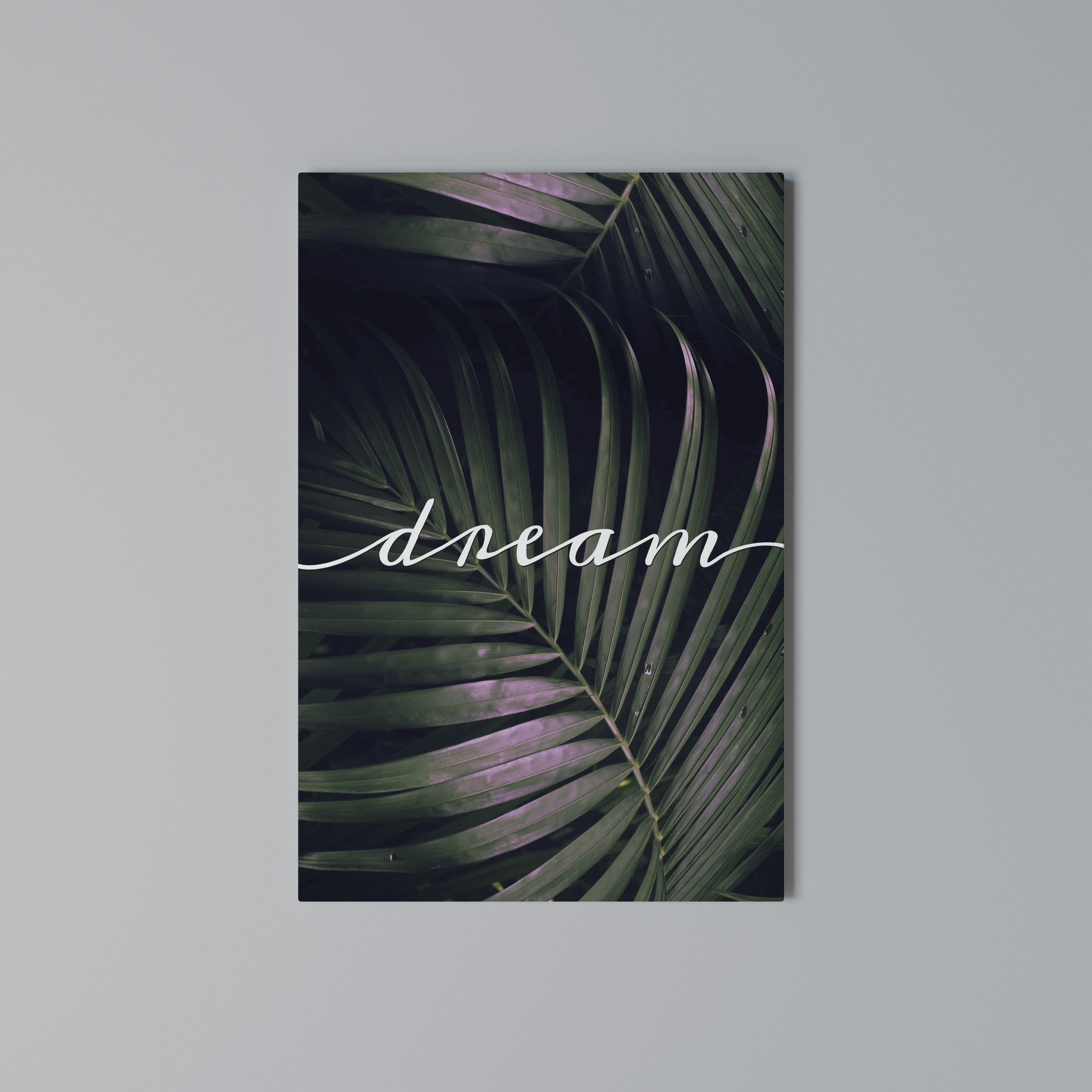 LUSH DREAMSCAPE Vertical Canvas Print