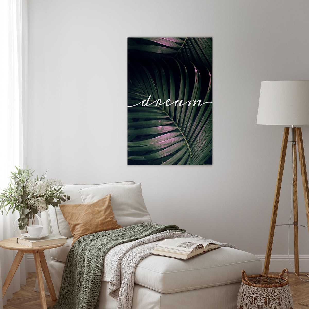 LUSH DREAMSCAPE Vertical Canvas Print