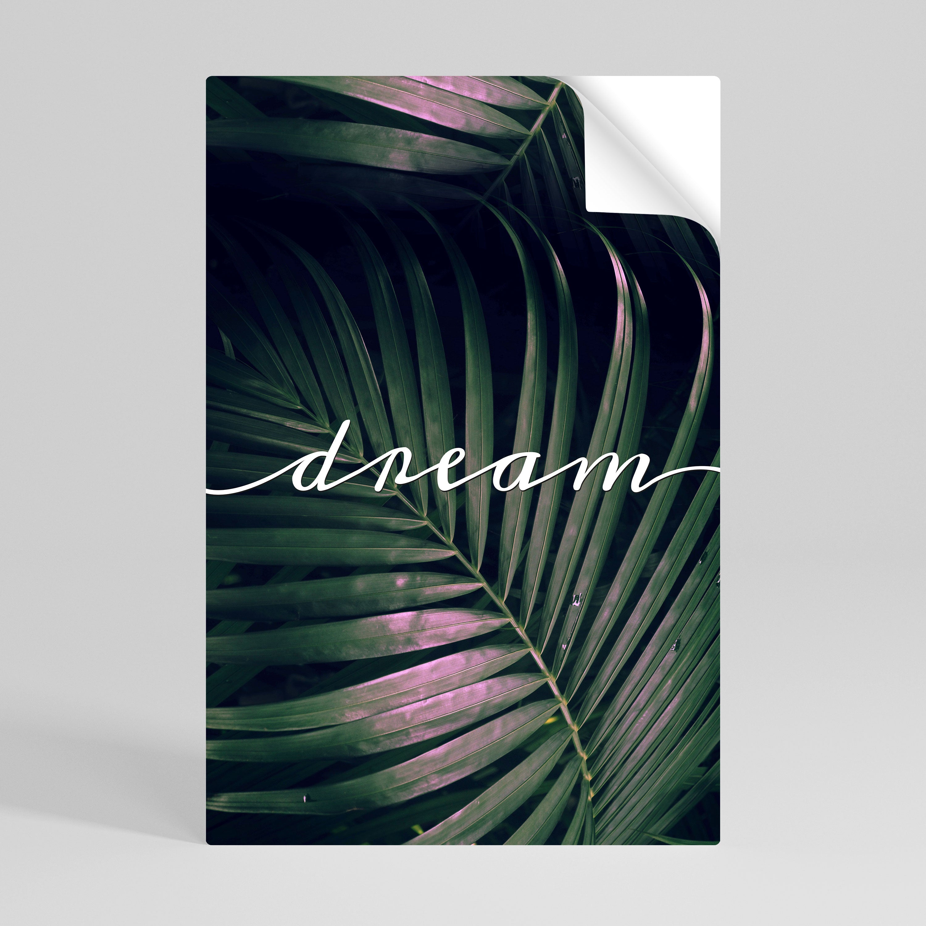 LUSH DREAMSCAPE Selbstklebendes Poster - Hochformat
