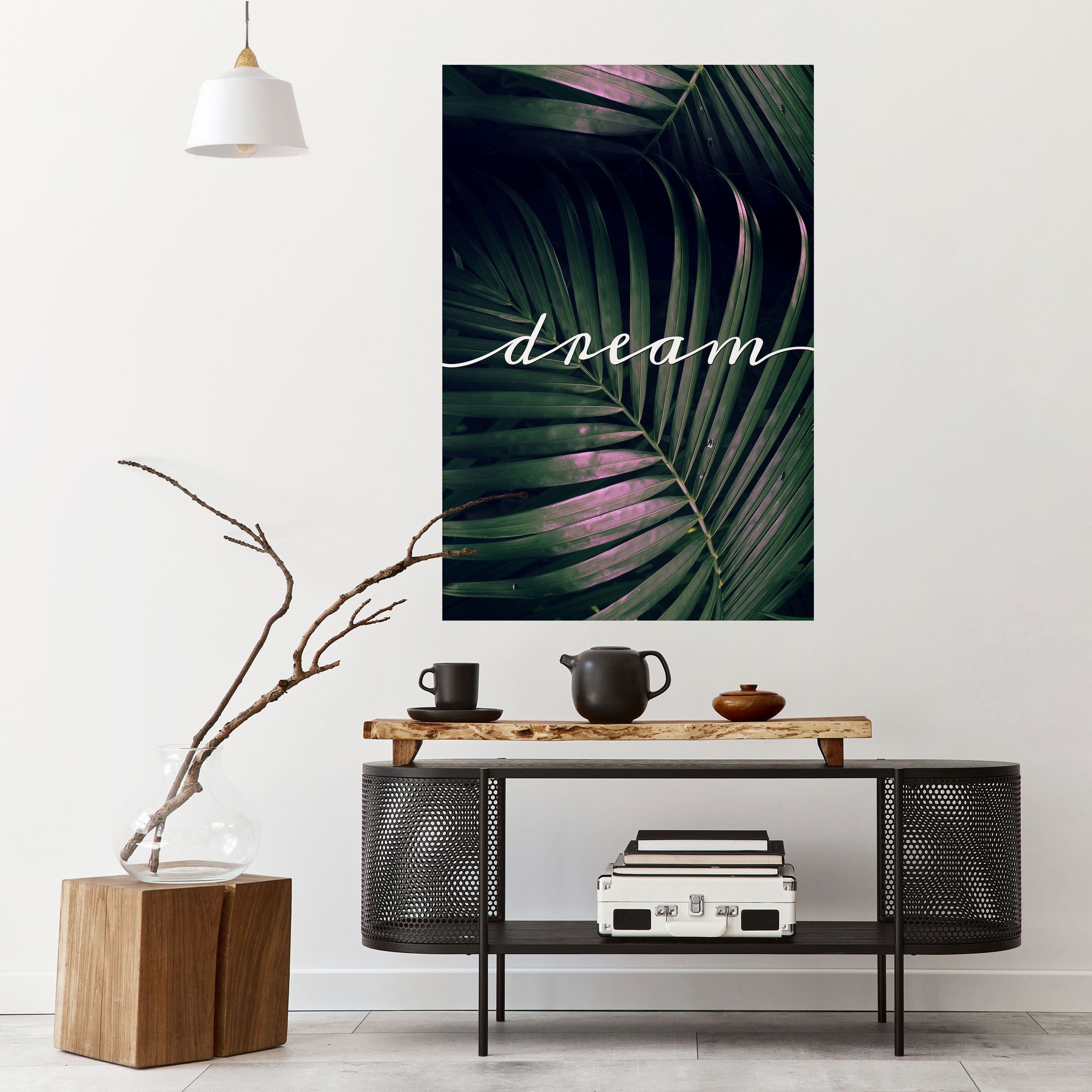 LUSH DREAMSCAPE Vertikales Poster zum Abziehen und Aufkleben
