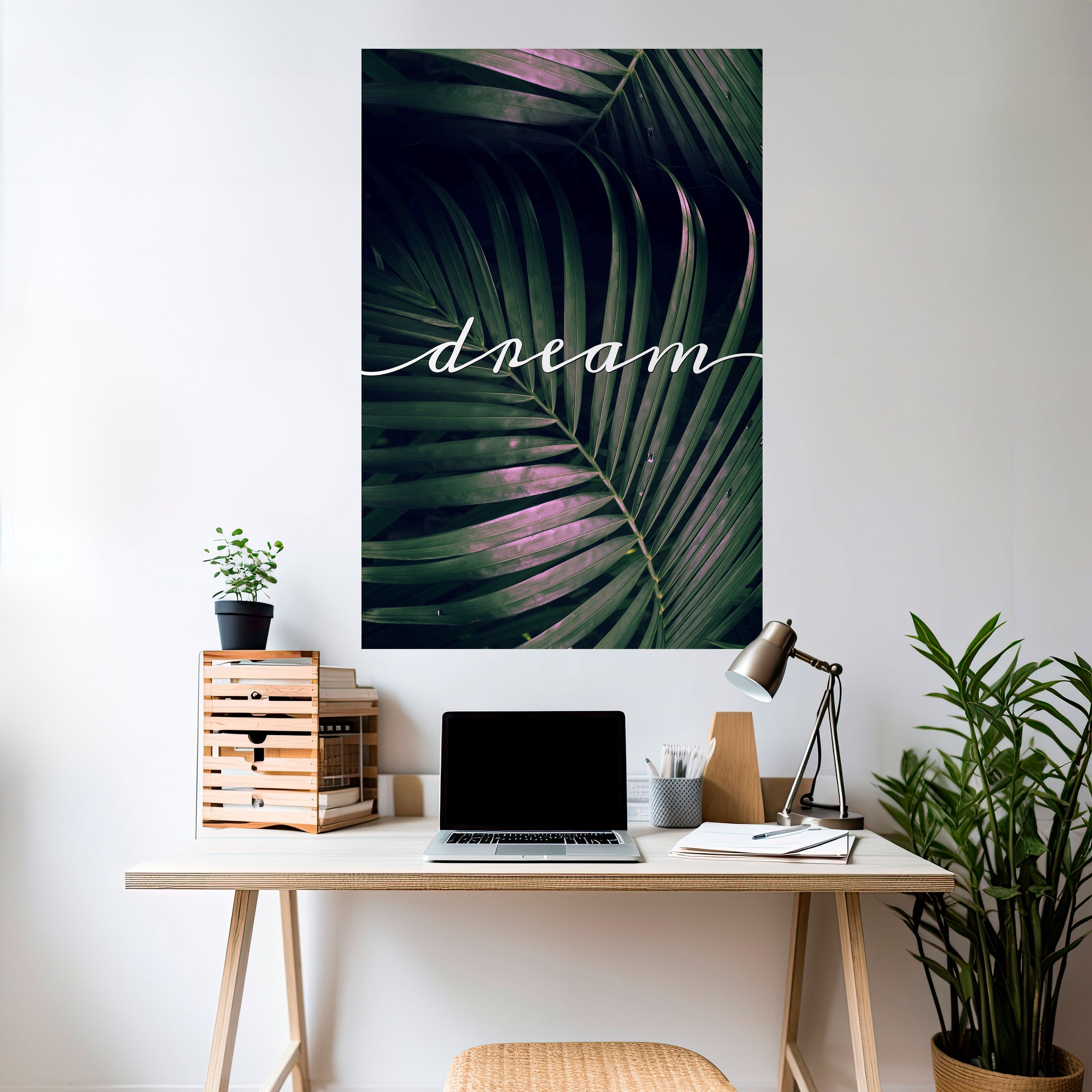 LUSH DREAMSCAPE Vertikales Poster zum Abziehen und Aufkleben