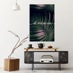 LUSH DREAMSCAPE Selbstklebendes Poster - Hochformat