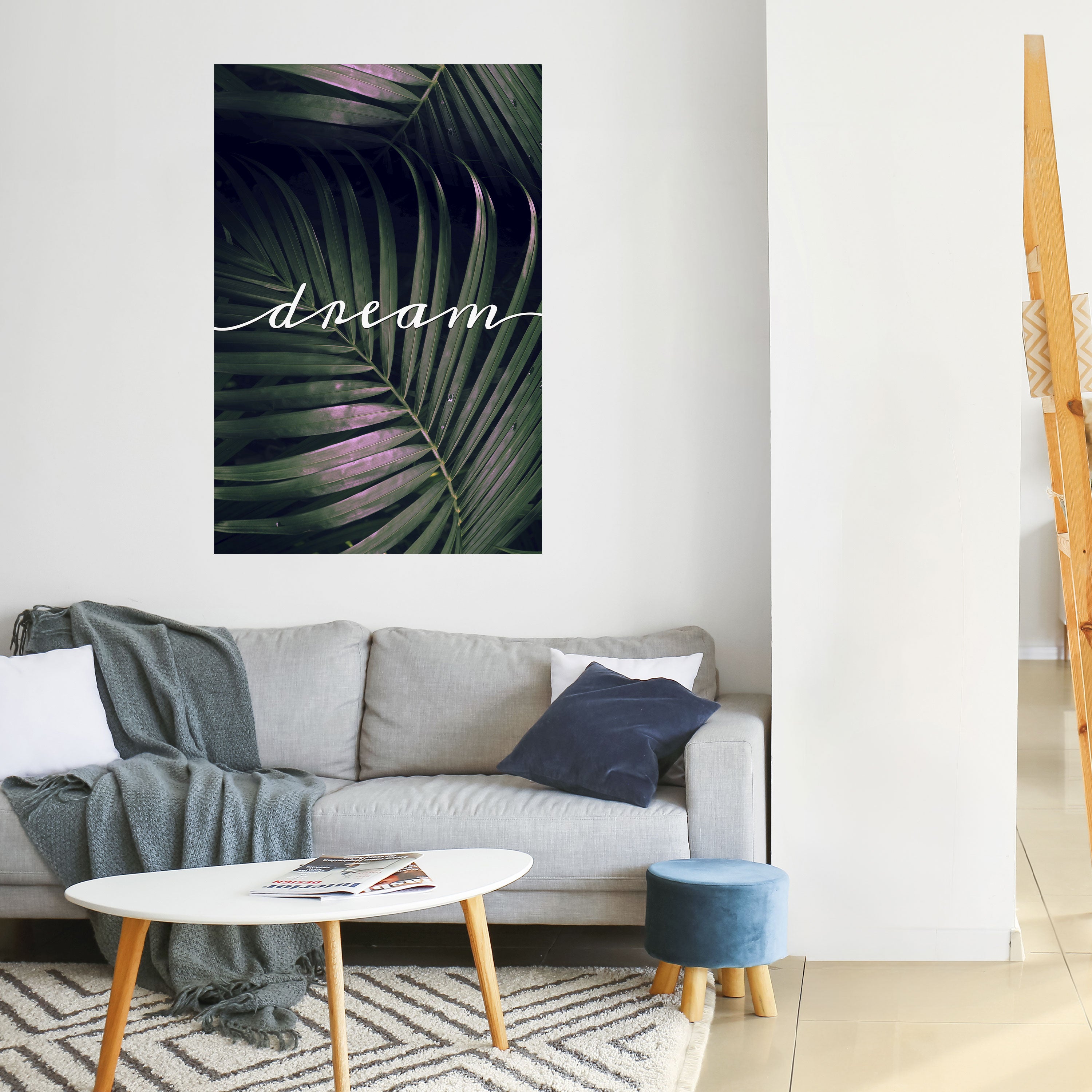 LUSH DREAMSCAPE Vertikales Poster zum Abziehen und Aufkleben