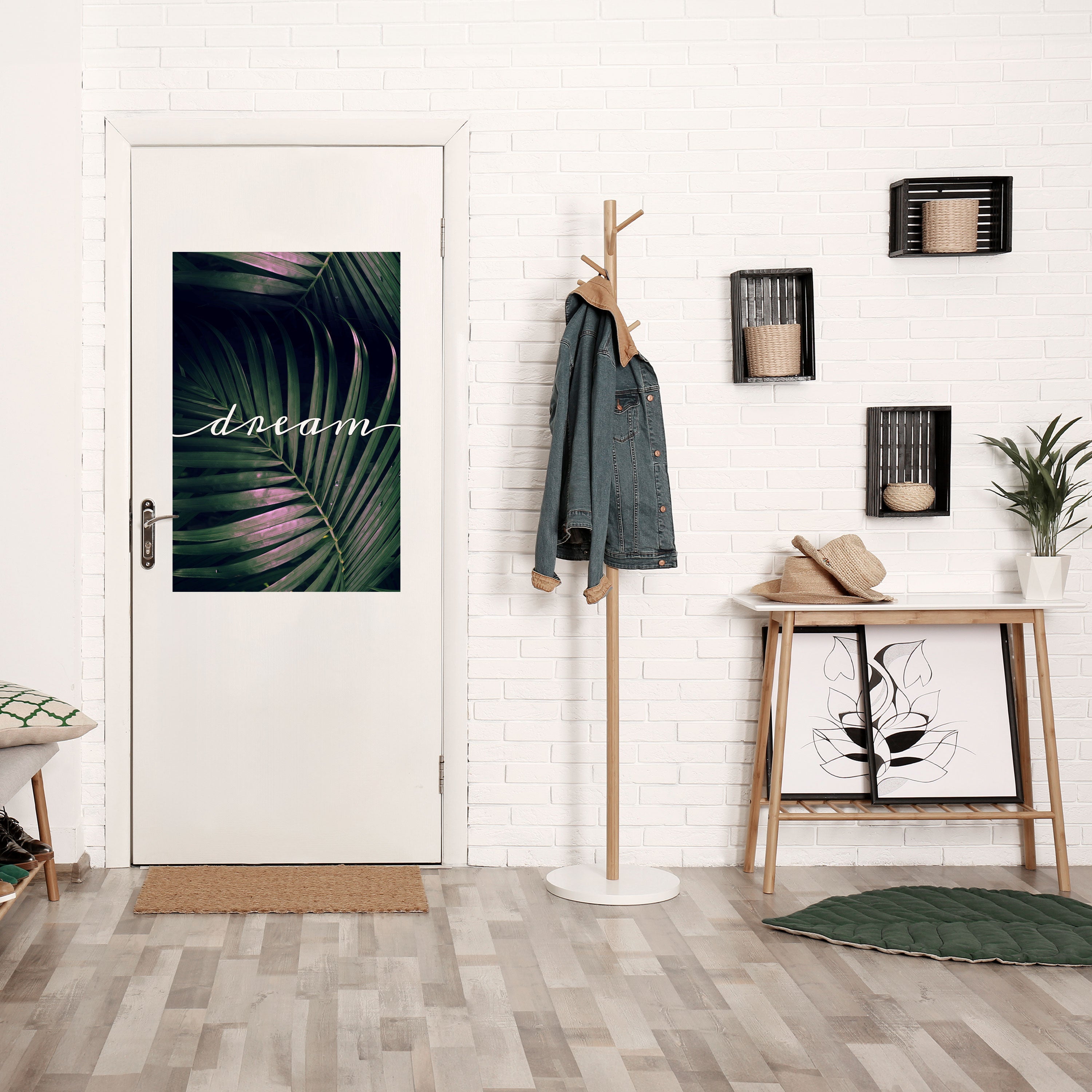LUSH DREAMSCAPE Vertikales Poster zum Abziehen und Aufkleben