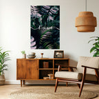 LOVE IN LEAVES Selbstklebendes Poster - Hochformat