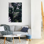 LOVE IN LEAVES Selbstklebendes Poster - Hochformat
