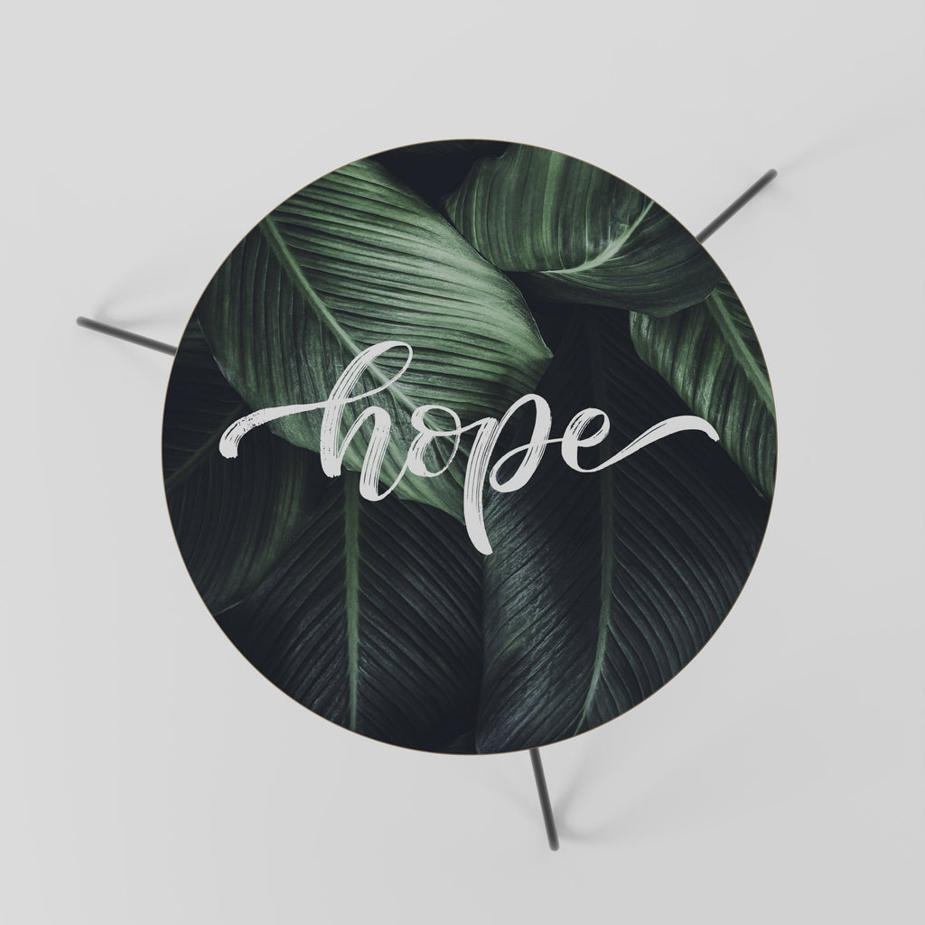 GREEN WHISPERS OF HOPE Couchtisch 60