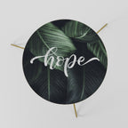 GREEN WHISPERS OF HOPE Couchtisch Ø 60 cm