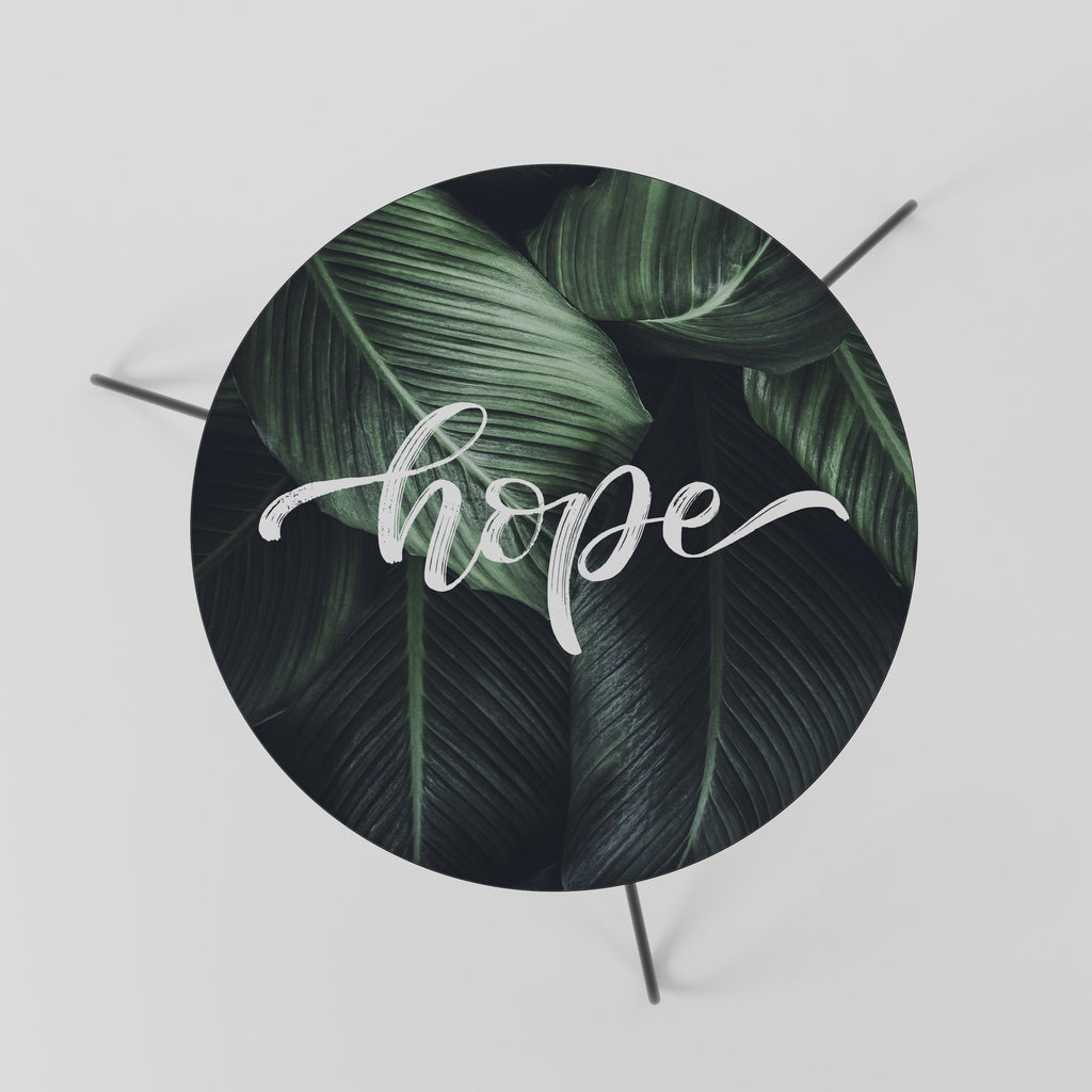 GREEN WHISPERS OF HOPE Couchtisch 60