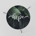 GREEN WHISPERS OF HOPE Couchtisch Ø 60 cm