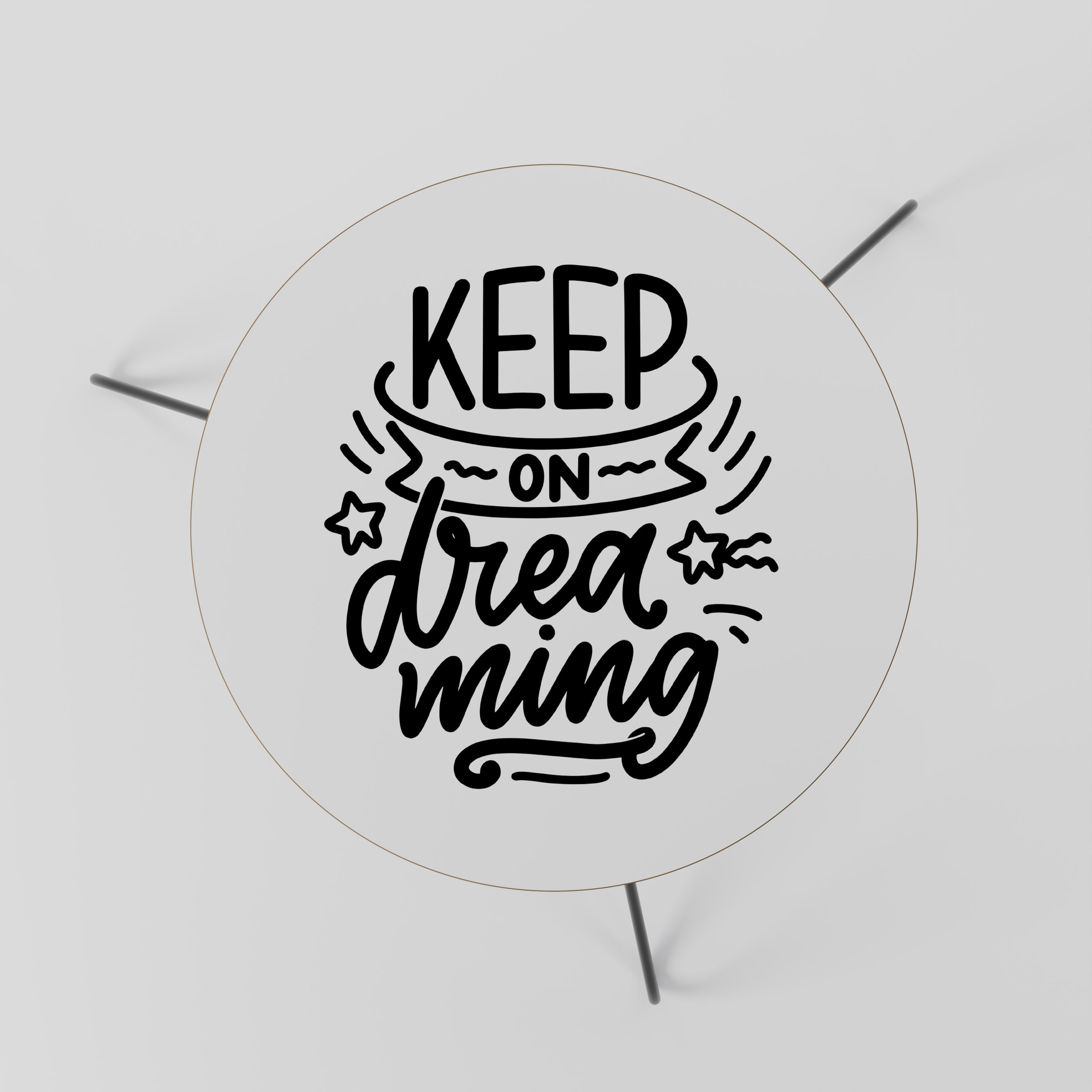 KEEP ON DREAMING Couchtisch 60