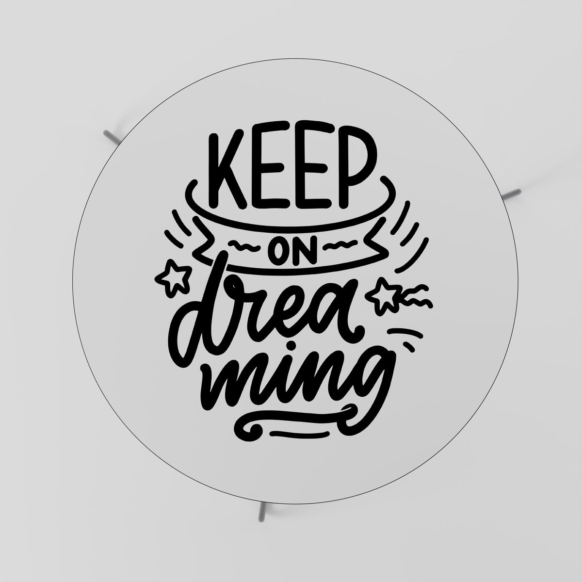 KEEP ON DREAMING Couchtisch