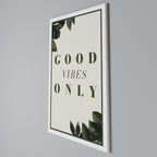 NATURE'S POSITIVE ENERGY Vertical Canvas Print