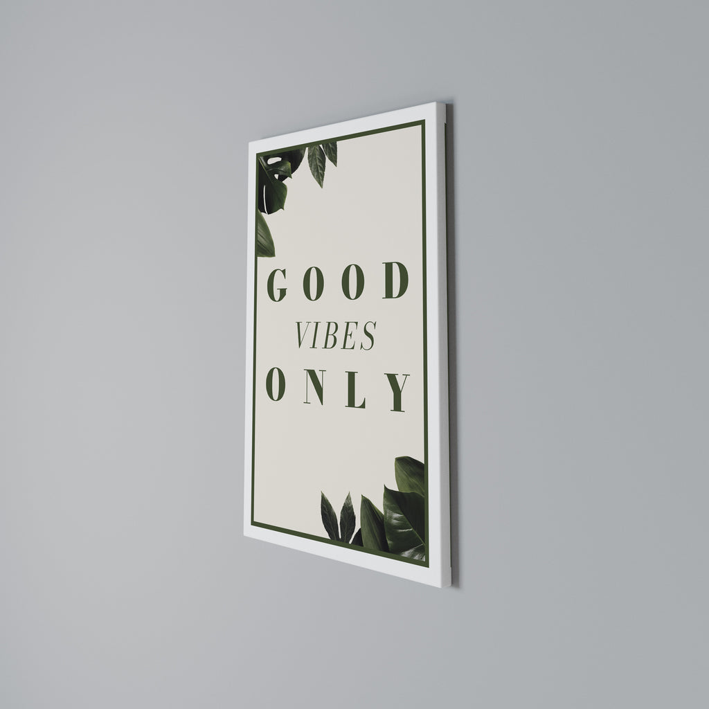 NATURE'S POSITIVE ENERGY Vertical Canvas Print