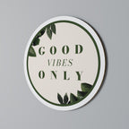 NATURE'S POSITIVE ENERGY Runde Wanddekoration Ø 69 cm