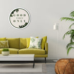 NATURE'S POSITIVE ENERGY Runde Wanddekoration Ø 69 cm