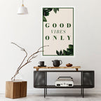 NATURE'S POSITIVE ENERGY Selbstklebendes Poster - Hochformat