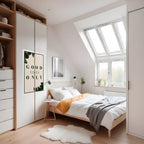 NATURE'S POSITIVE ENERGY Selbstklebendes Poster - Hochformat