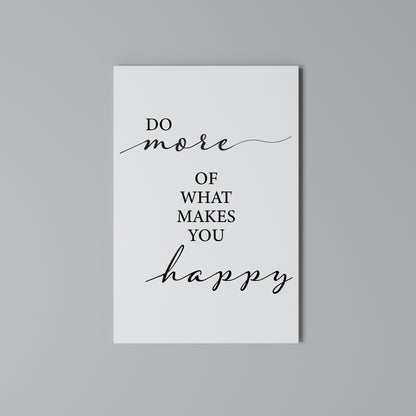 PURSUIT OF JOY Vertical Canvas Print
