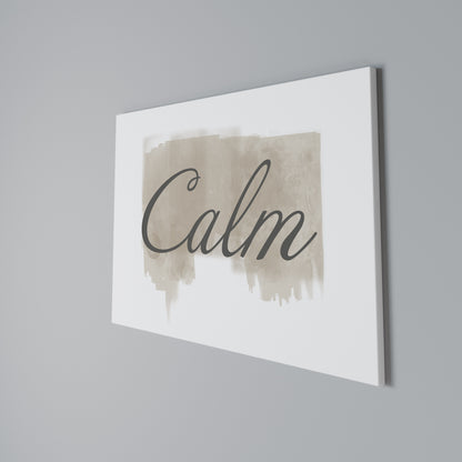 STILLNESS IN ART Horizontal Canvas Print