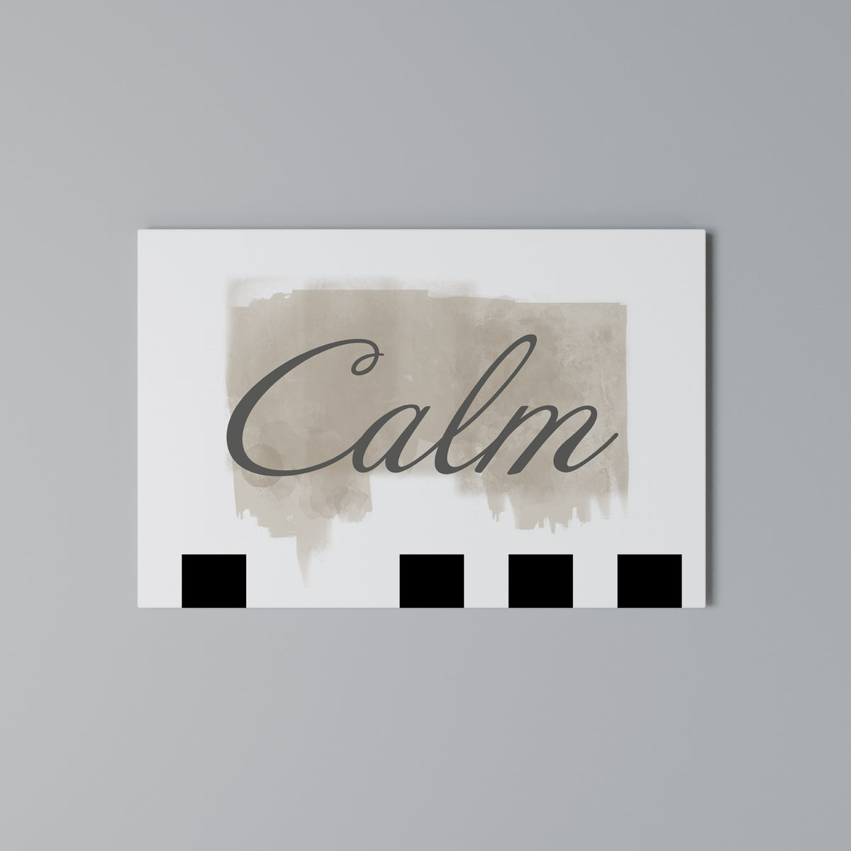 STILLNESS IN ART Horizontal Canvas Print