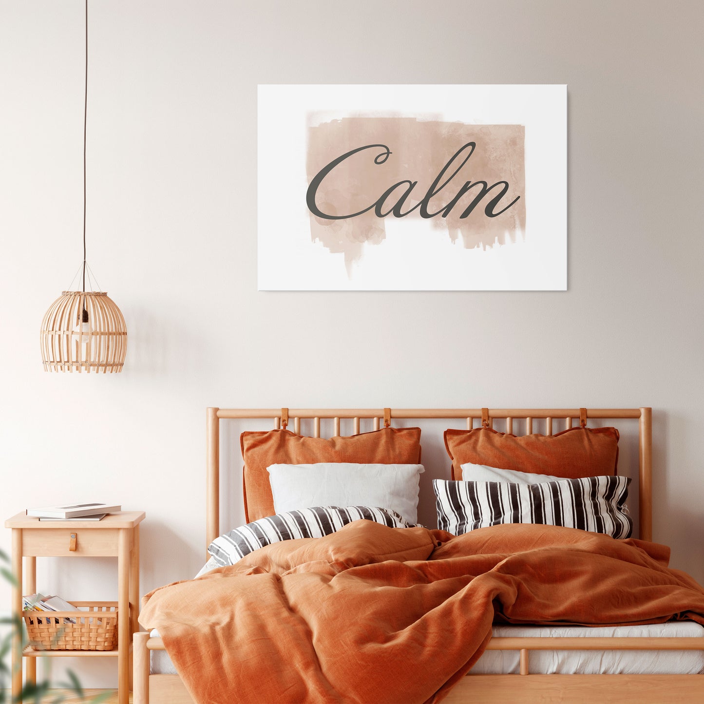 STILLNESS IN ART Horizontal Canvas Print