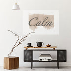 STILLNESS IN ART Selbstklebendes Horizontal-Poster