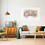 STILLNESS IN ART Selbstklebendes Horizontal-Poster