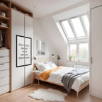 DREAMS IN ACTION Selbstklebendes Poster - Hochformat