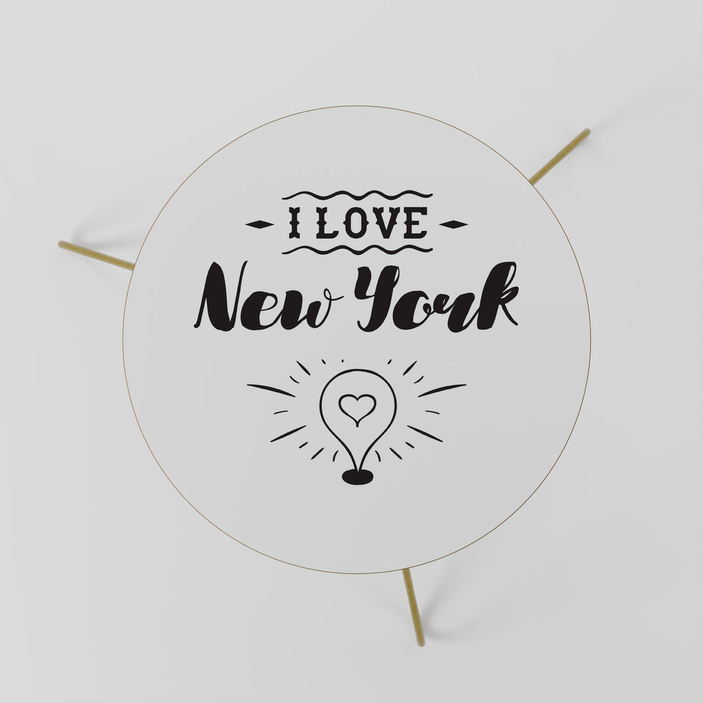 I LOVE NEW YORK Couchtisch 60