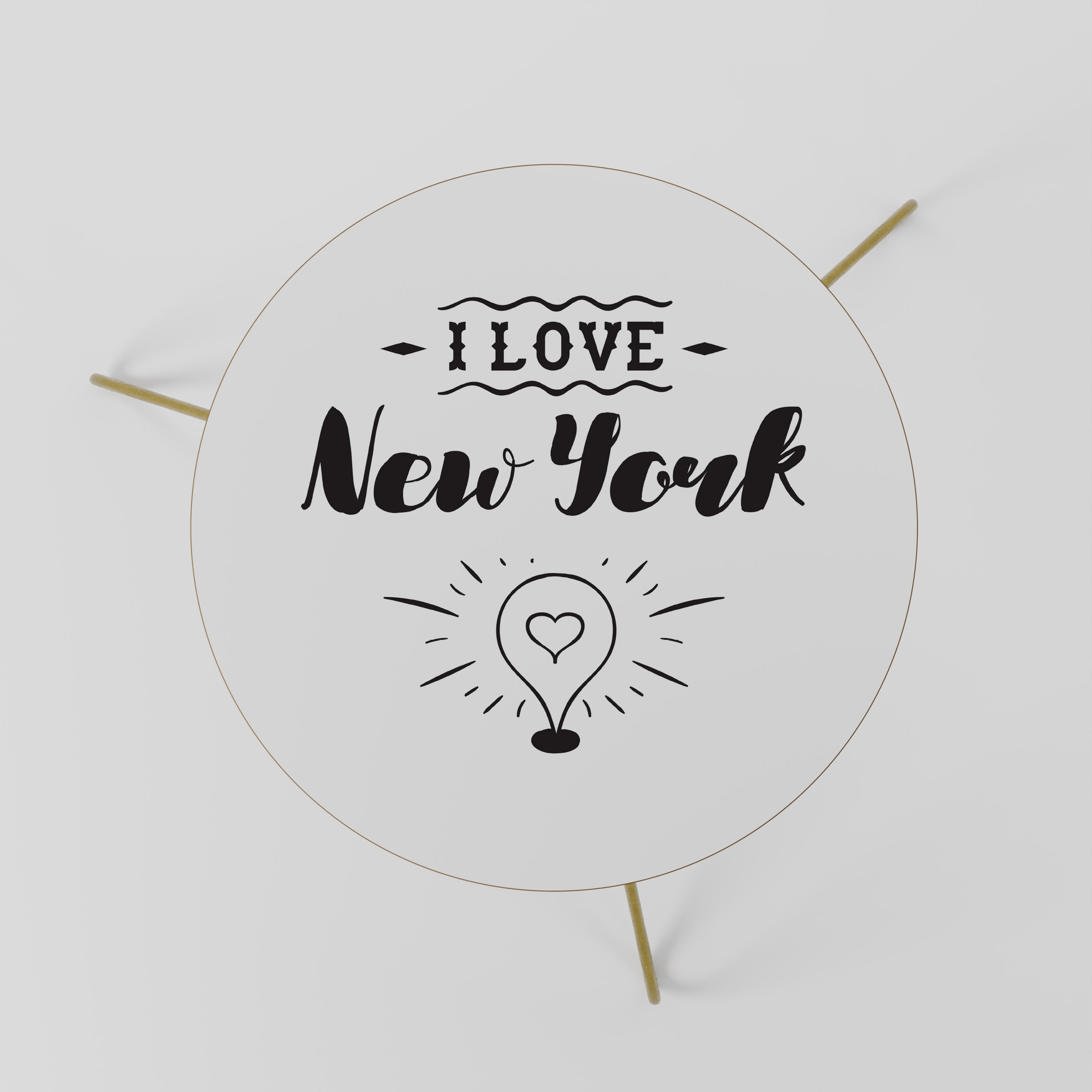 I LOVE NEW YORK Couchtisch 60