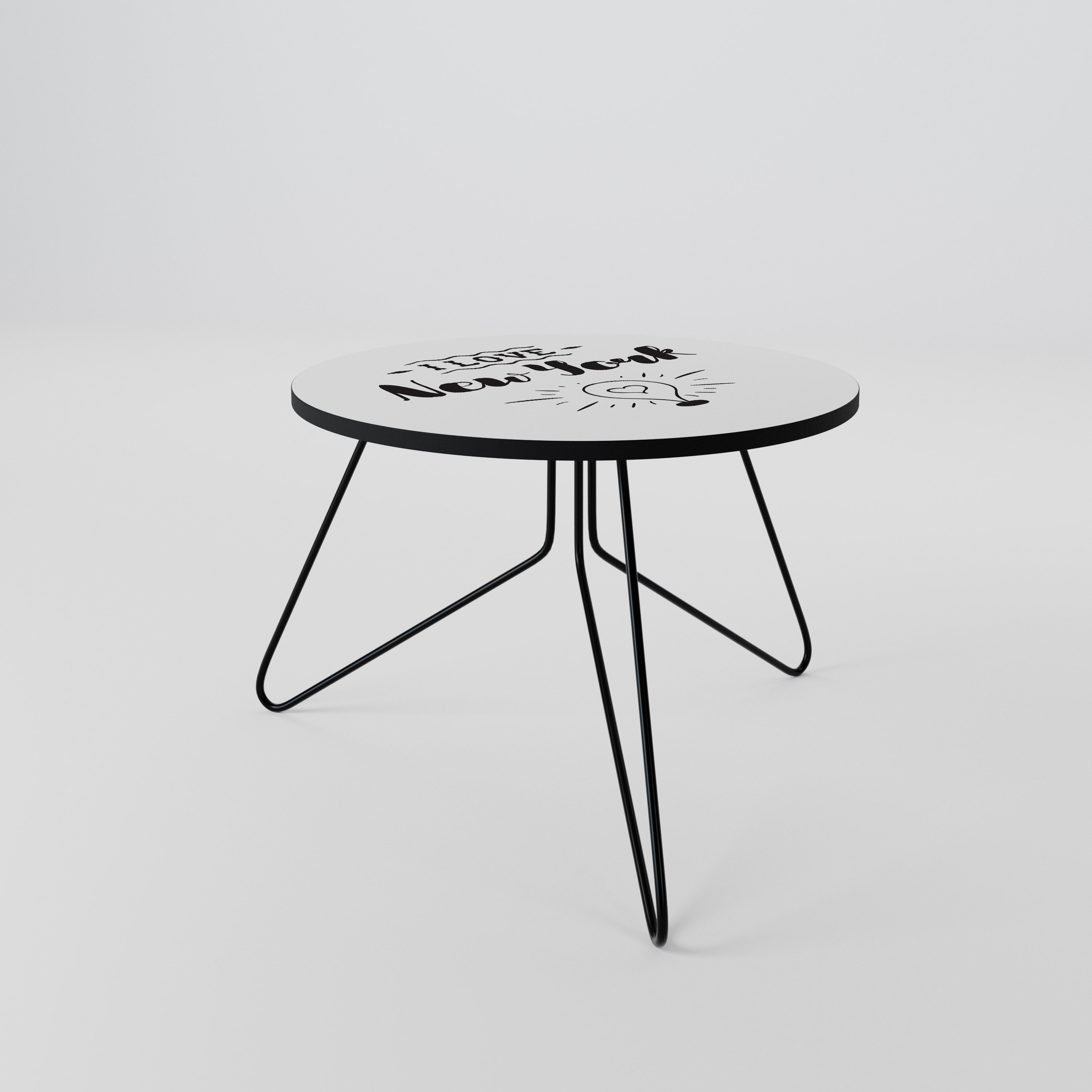 I LOVE NEW YORK Couchtisch