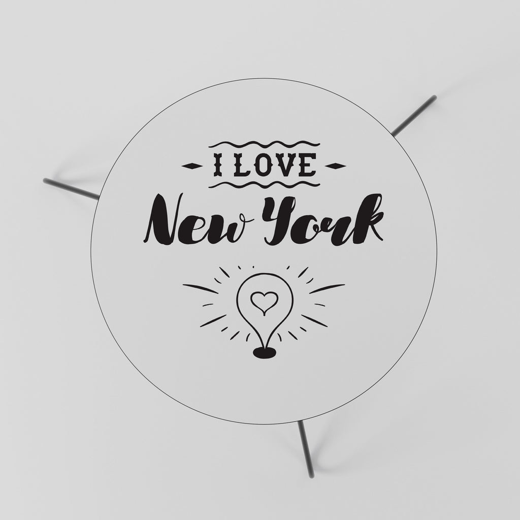 I LOVE NEW YORK Couchtisch 60