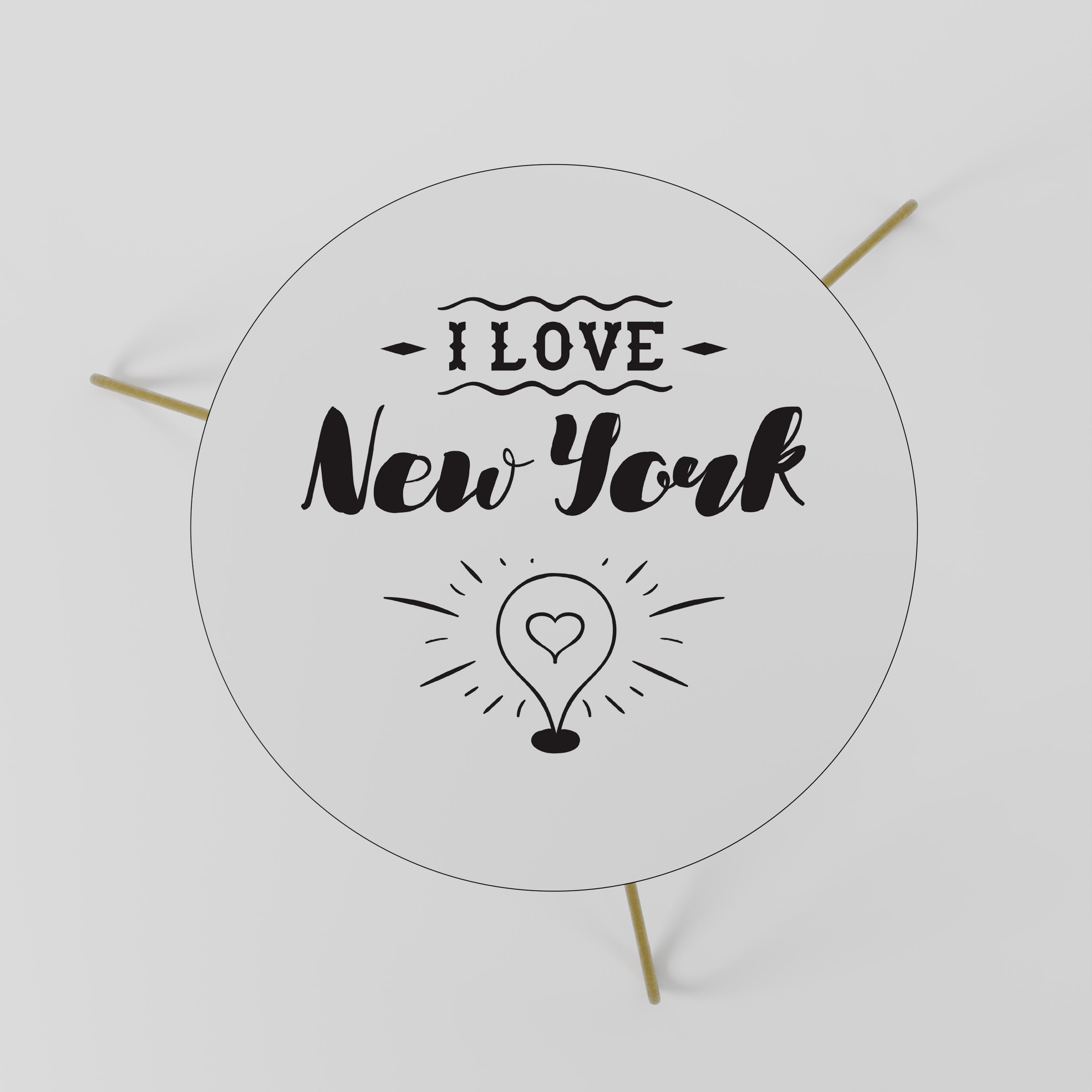 I LOVE NEW YORK Couchtisch 60