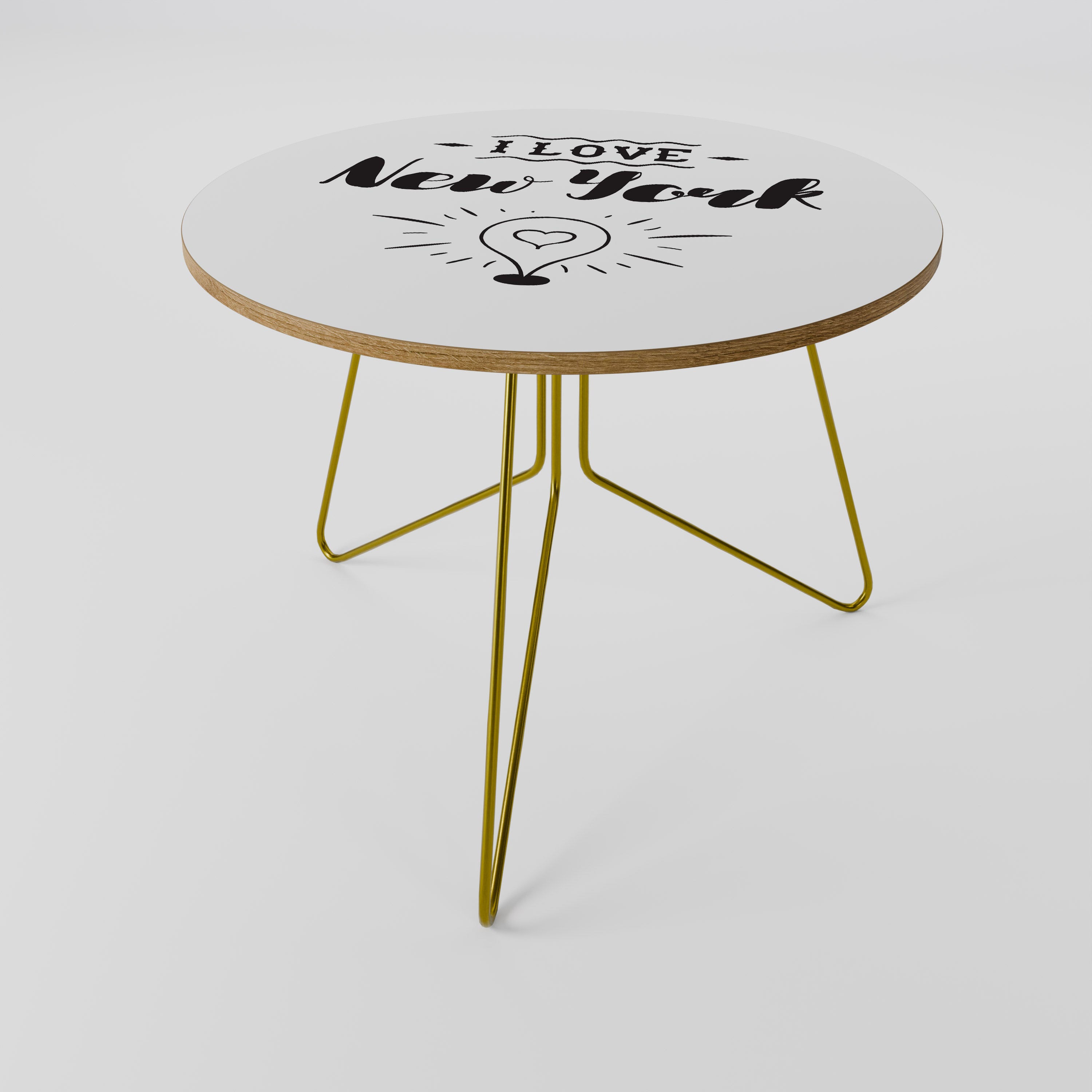 I LOVE NEW YORK Couchtisch