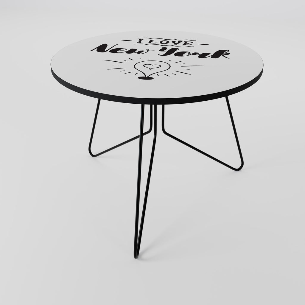 I LOVE NEW YORK Couchtisch