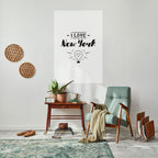 I LOVE NEW YORK Selbstklebendes Poster - Hochformat