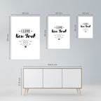 I LOVE NEW YORK Selbstklebendes Poster - Hochformat