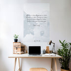 CHOICES IN REFLECTION Selbstklebendes Poster - Hochformat