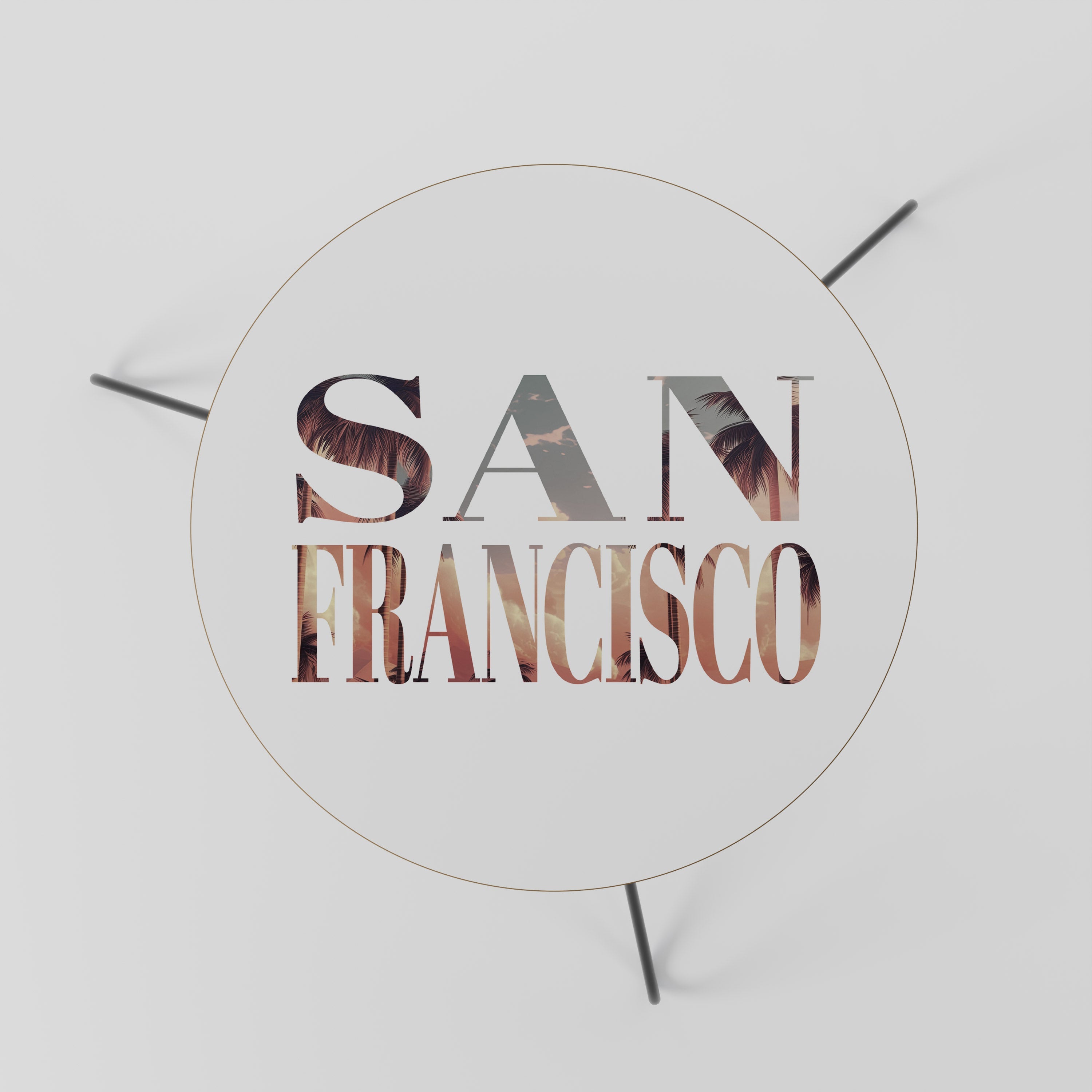 SAN FRANCISCO Couchtisch 60