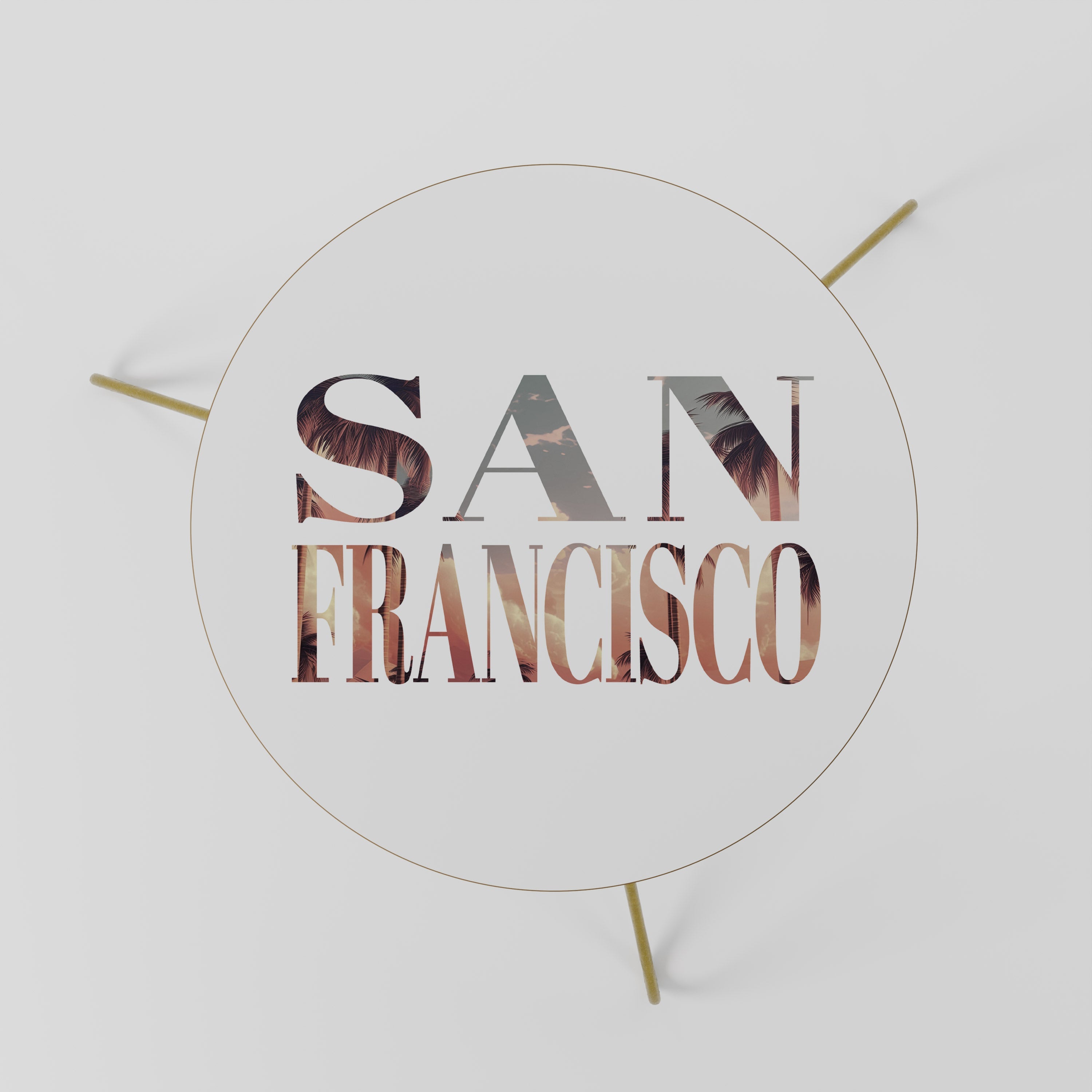 SAN FRANCISCO Couchtisch 60