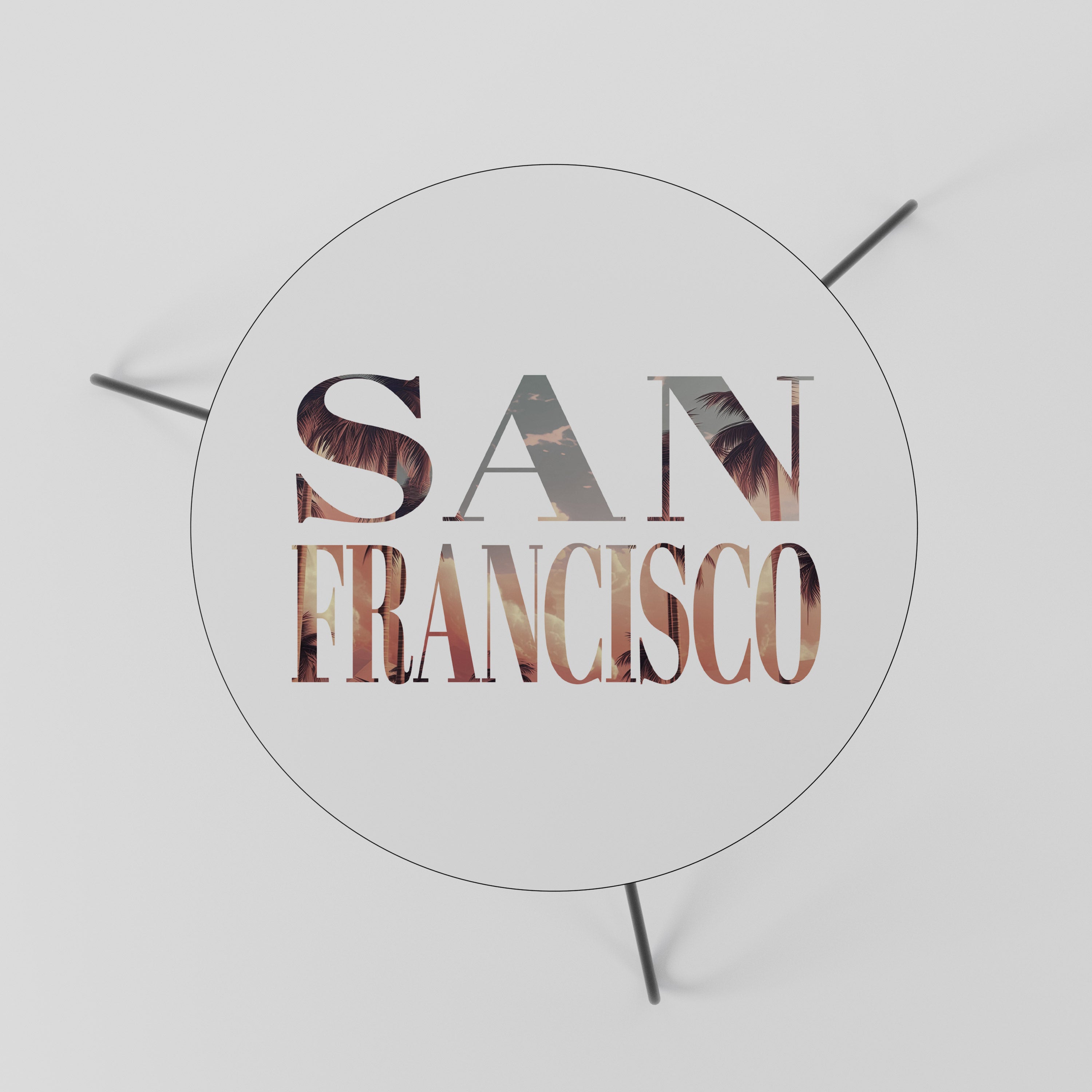 SAN FRANCISCO Couchtisch 60