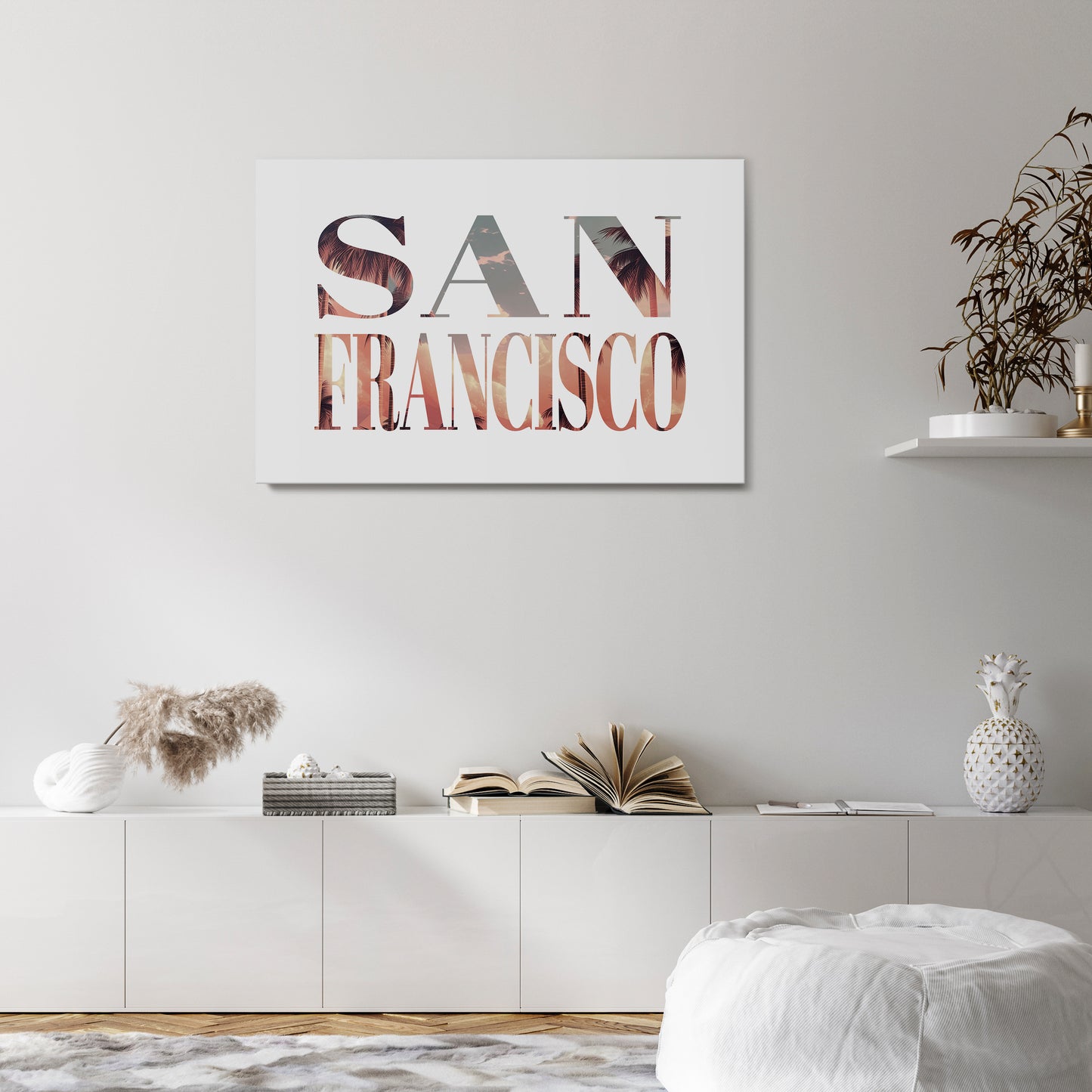 SAN FRANCISCO Horizontal Canvas Print