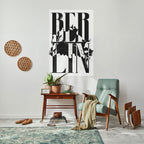 BOLD HORIZONS OF BERLIN Selbstklebendes Poster - Hochformat