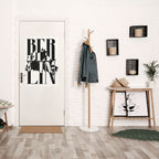 BOLD HORIZONS OF BERLIN Selbstklebendes Poster - Hochformat