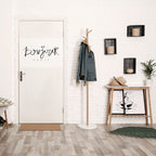 BONJOUR LOVE Selbstklebendes Horizontal-Poster